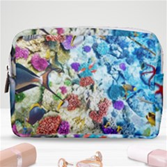 Fish The Ocean World Underwater Fishes Tropical Make Up Pouch (medium) by Ndabl3x