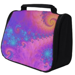 Fractal Art Artwork Magical Purple Full Print Travel Pouch (big) by Proyonanggan