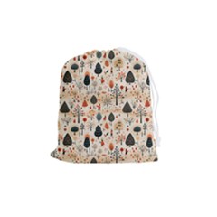 Pattern Seamless Drawstring Pouch (medium) by Proyonanggan