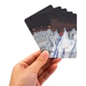 Abstract Painting Cold Temperature Snow Nature Playing Cards Single Design (Rectangle) with Custom Box View3