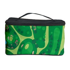 Golf Course Par Golf Course Green Cosmetic Storage Case by Sarkoni
