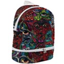 Somewhere Near Oblivion Nightmares Acid Colors Psychedelic Zip Bottom Backpack View2