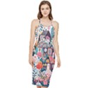 Cottagecore Bodycon Cross Back Summer Dress View1