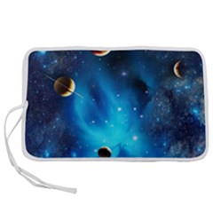 3d Universe Space Star Planet Pen Storage Case (l) by Grandong