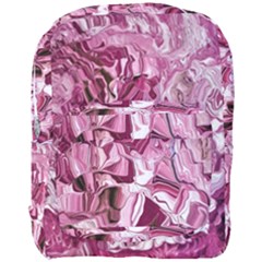 Rosa Antico Smudged Full Print Backpack by kaleidomarblingart