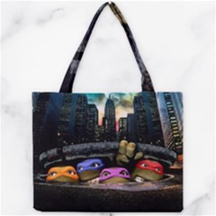 Teenage Mutant Ninja Turtles Leonardo Raphael Michelangelo Donatello Mini Tote Bag by Sarkoni