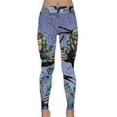Teenage Mutant Ninja Turtles Comics Classic Yoga Leggings by Sarkoni