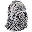Tribal Pattern Rounded Multi Pocket Backpack View2