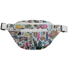 City Pattern Pixel Art Japan Fanny Pack by Sarkoni