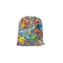 Pixel Art Retro Video Game Drawstring Pouch (Small) View2
