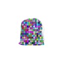 Texture Colorful Abstract Pattern Drawstring Pouch (XS) View1