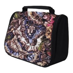 Melting Stitches Full Print Travel Pouch (small) by kaleidomarblingart