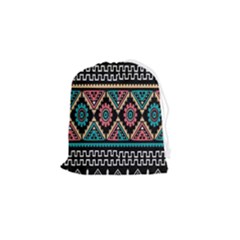 Aztec Wallpaper Drawstring Pouch (small) by nateshop