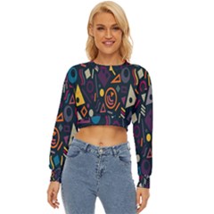 Inspired By The Colours And Shapes Lightweight Long Sleeve Sweatshirt by nateshop