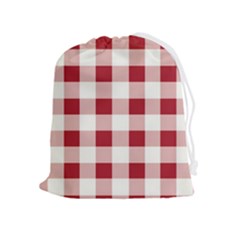 Gingham - 4096x4096px - 300dpi14 Drawstring Pouch (xl) by EvgeniaEsenina