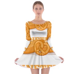 Baker T- Shirt Cool Bread Baking Bakers Saying Motif T- Shirt Yoga Reflexion Pose T- Shirtyoga Reflexion Pose T- Shirt Long Sleeve Skater Dress by hizuto