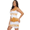 Baker T- Shirt Cool Bread Baking Bakers Saying Motif T- Shirt Yoga Reflexion Pose T- Shirtyoga Reflexion Pose T- Shirt Draped Bodycon Dress View2