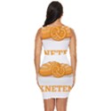 Baker T- Shirt Cool Bread Baking Bakers Saying Motif T- Shirt Yoga Reflexion Pose T- Shirtyoga Reflexion Pose T- Shirt Draped Bodycon Dress View4