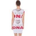 Baseball Lover Gift For Family T- Shirt Baseball Lover Baseball Heartbeat E K G Baseball Is In My D Yoga Reflexion Pose T- Shirtyoga Reflexion Pose T- Shirt Capsleeve Drawstring Dress  View2