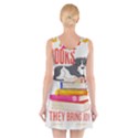 Best Friend T- Shirt Cool Dog Pet Book Saying T- Shirt Yoga Reflexion Pose T- Shirtyoga Reflexion Pose T- Shirt V-Neck Sleeveless Dress View2