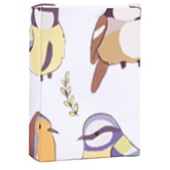 Birds Illustration T- Shirt Cute European Birds Illustration T- Shirt (1) Yoga Reflexion Pose T- Shirtyoga Reflexion Pose T- Shirt Playing Cards Single Design (rectangle) With Custom Box by hizuto