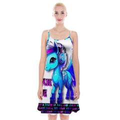 Pinkie Pie  Spaghetti Strap Velvet Dress by Internationalstore