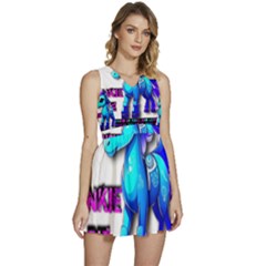 Pinkie Pie  Sleeveless High Waist Mini Dress by Internationalstore