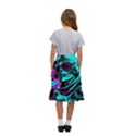 Aesthetic art  Kids  Ruffle Flared Wrap Midi Skirt View4