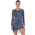 Ceramics Broken  Asymmetric Cut-Out Shift Dress View1