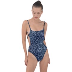 Ceramics Broken  Tie Strap One Piece Swimsuit by Internationalstore
