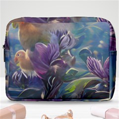 Abstract Blossoms  Make Up Pouch (large) by Internationalstore