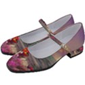 Abstract Flowers  Women s Mary Jane Shoes View2