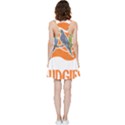 Budgie T- Shirt Budgie Happiness Parakeet Cockatiel T- Shirt Yoga Reflexion Pose T- Shirtyoga Reflexion Pose T- Shirt Inside Out Racerback Dress View4