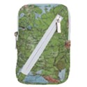 Map Earth World Russia Europe Belt Pouch Bag (Large) View1