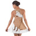 Capybara T- Shirt Cute Capybara With A Baby Goat On Its Head T- Shirt Yoga Reflexion Pose T- Shirtyoga Reflexion Pose T- Shirt Cotton Racerback Dress View2