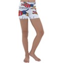 Weiner T- Shirt Walking In A Weiner Wonderland T- Shirt (1) Kids  Lightweight Velour Yoga Shorts View1