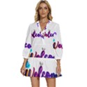 Arts V-Neck Placket Mini Dress View1
