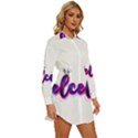 Arts Womens Long Sleeve Shirt Dress View3