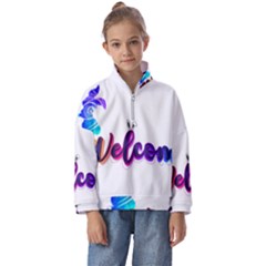Arts Kids  Half Zip Hoodie by Internationalstore