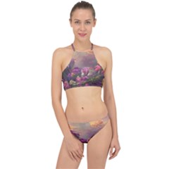 Floral Blossoms  Halter Bikini Set by Internationalstore