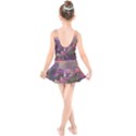 Floral Blossoms  Kids  Skater Dress Swimsuit View2