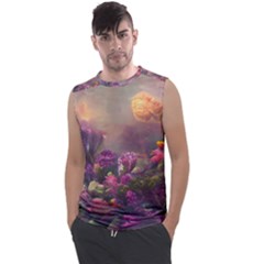 Floral Blossoms  Men s Regular Tank Top by Internationalstore