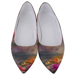 Floral Blossoms  Women s Low Heels by Internationalstore