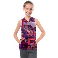 Fantasy  Kids  Sleeveless Hoodie by Internationalstore