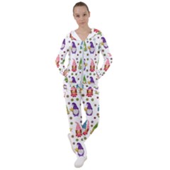 Gnomes Seamless Fantasy Pattern Women s Tracksuit by Pakjumat