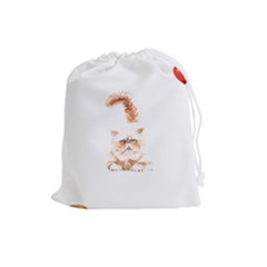 Persian Cat T-shirtsteal Your Heart Persian Cat 22 T-shirt Drawstring Pouch (large) by EnriqueJohnson
