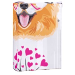 Pomeranian Dog T-shirtcute Pomeranian Dog Peeking Out Of A Mug T-shirt Playing Cards Single Design (rectangle) With Custom Box by EnriqueJohnson