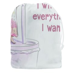 I Will Get Everything I Want Drawstring Pouch (3xl) by SychEva