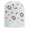 Abstract Dots And Line Pattern T- Shirt Abstract Dots And Line Pattern T- Shirt Drawstring Pouch (3XL) View1