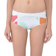 Bird Lover T- Shirtbird T- Shirt (14) Mid-waist Bikini Bottoms by EnriqueJohnson